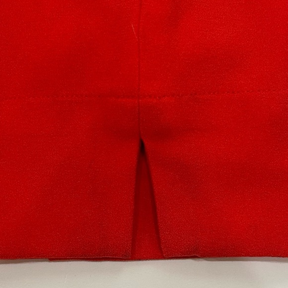 NWT Bebe Red One Shoulder Jumpsuit Asymmetrical Neckline Pocket XXS - Picture 12 of 14